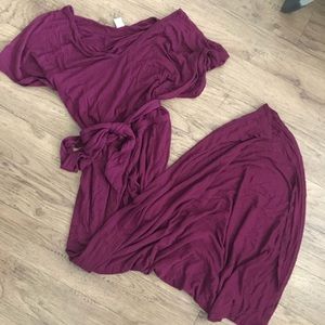 Beautiful Plum Old Navy Maxi Dress